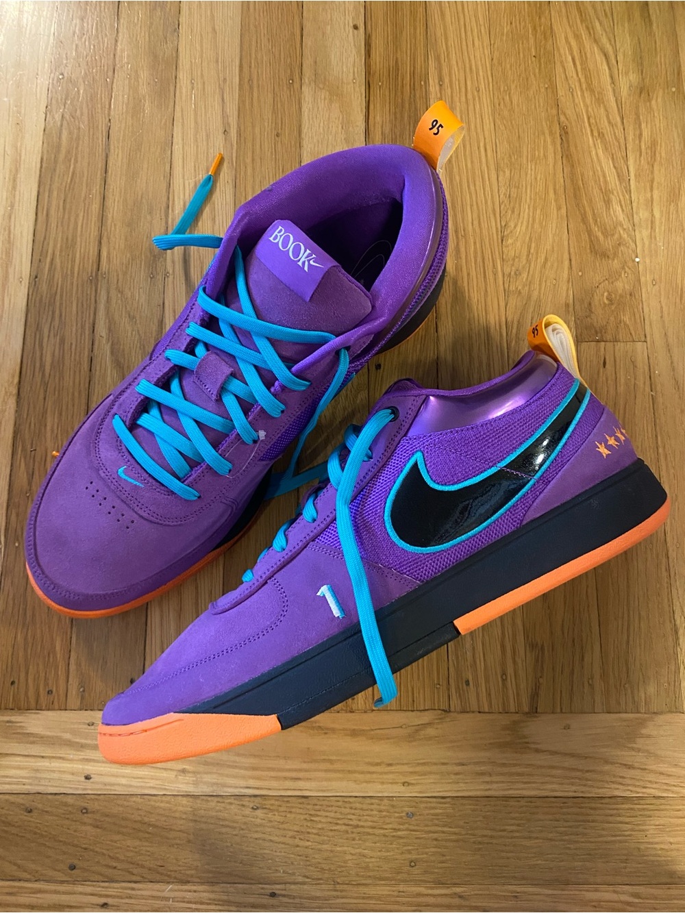 Nike Book 1  '1995 All Star'- Wild Berry and Dusty Cactus Sneakers